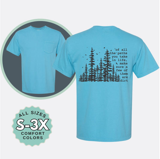 Adventure is Out There Pocket Tee