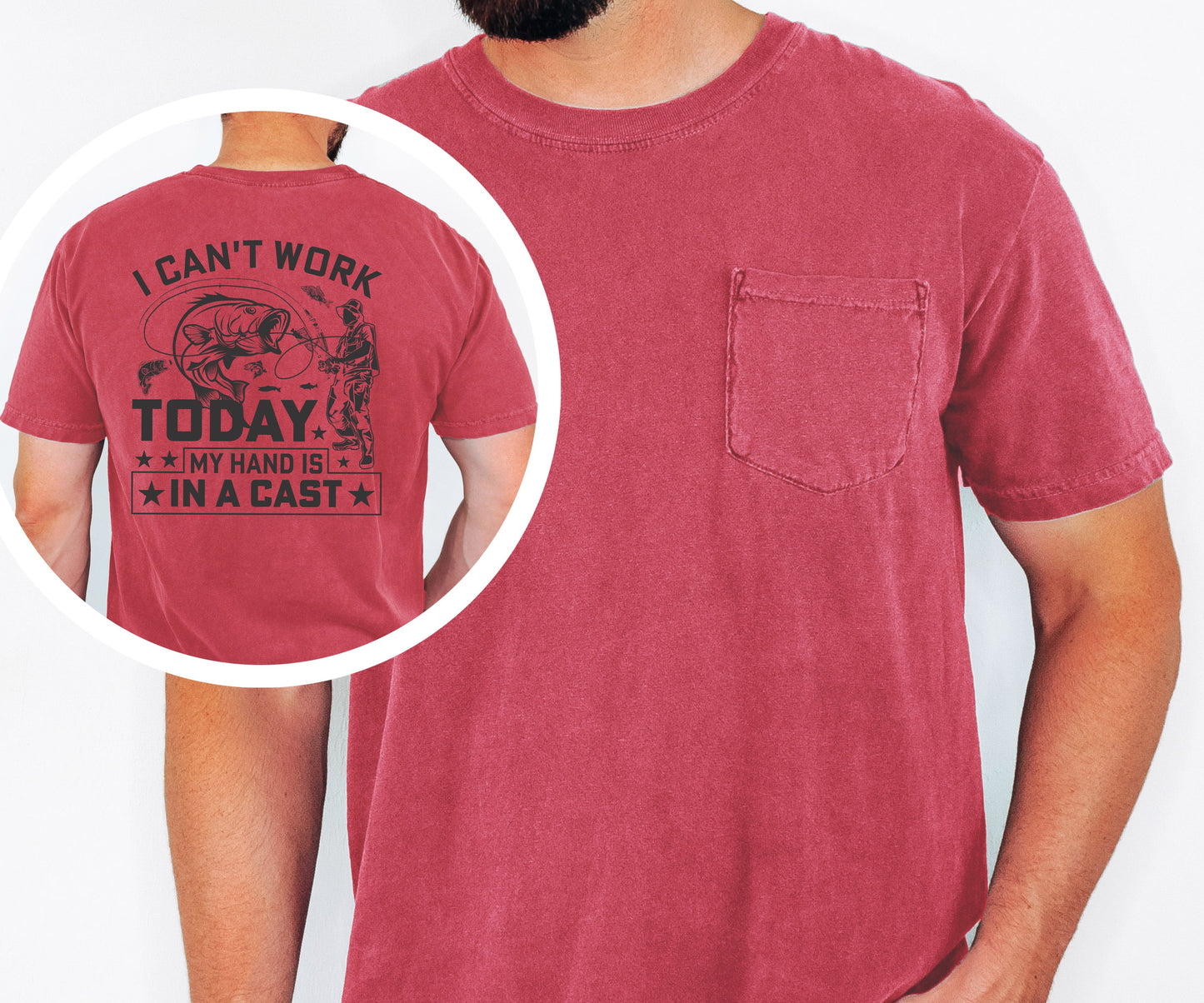 I Can't Today My Arms in a Cast T-shirt