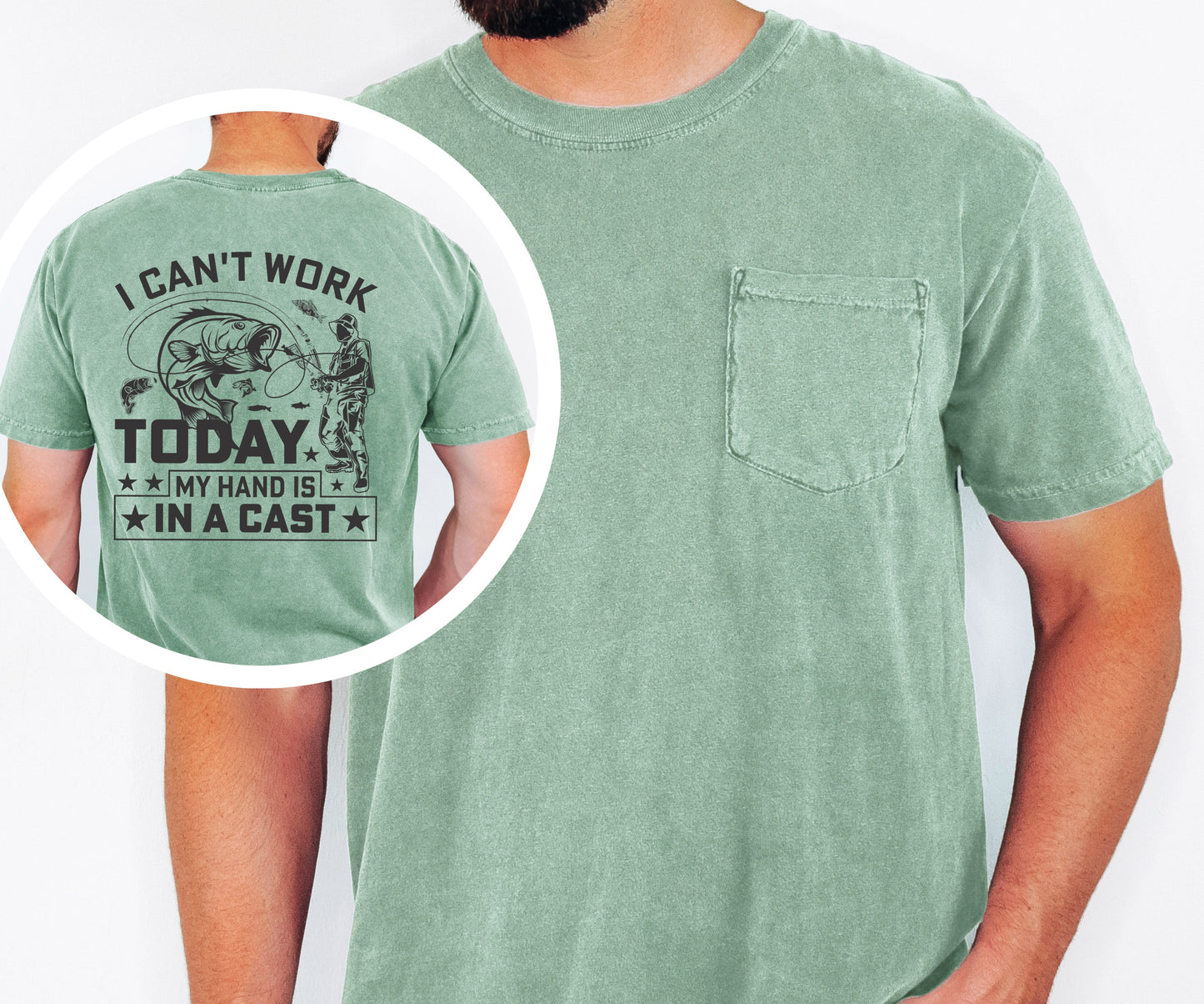 I Can't Today My Arms in a Cast T-shirt