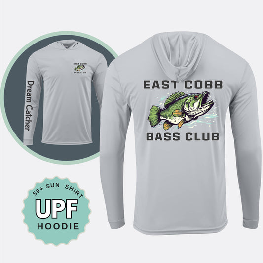 Custom UPF50+ Hoodie Sun Shirt w/ SLEEVE Design