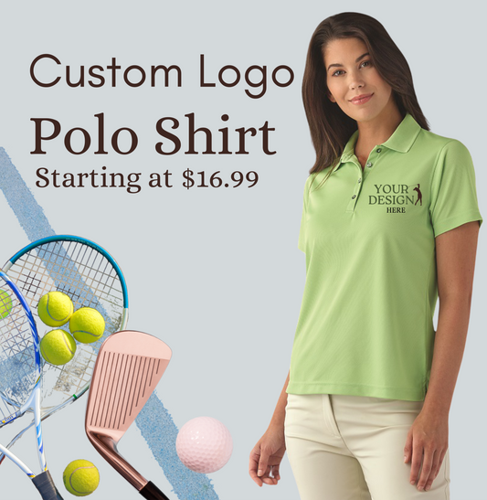 Women's Mini Mesh Performance Polo Short Sleeve Shirt | UPF 30+ Sun Protection