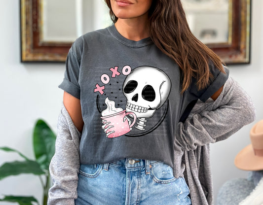 XOXO Skeleton Valentine's Day T-shirt