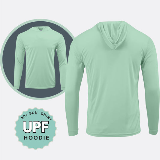 UPF 50+ Hoodie Sun Shirt