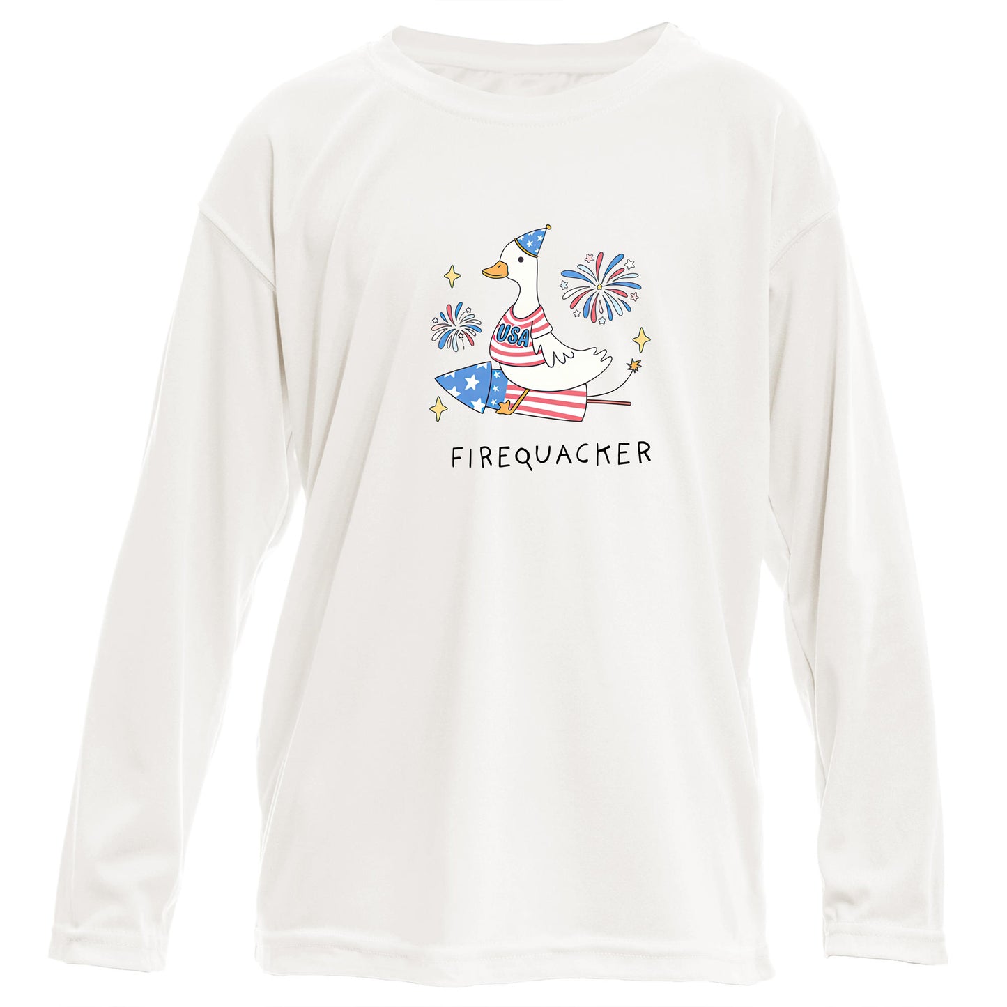 Firequacker – 4th of July Shirt for Kids | Toddler Sun Shirt
