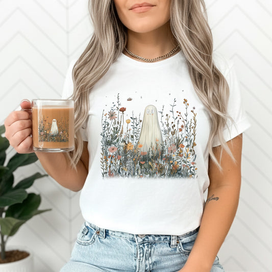 Ghost in Wildflowers Coffee Mug Combo Set