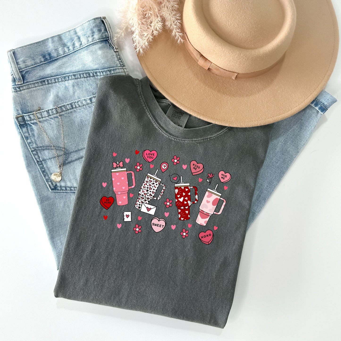 Cup Hearts Valentine's Day T-shirt