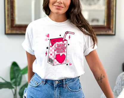 Baby Daddy Tears Valentine's Day T-shirt