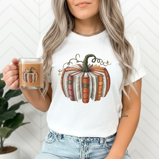 Pumpkin Book Lover Coffee Mug Combo Set