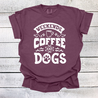 Weekends Coffee Dogs Shirt