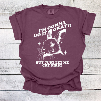 I'm Gonna Do it Okay! But Just Let Me Cry First Shirt