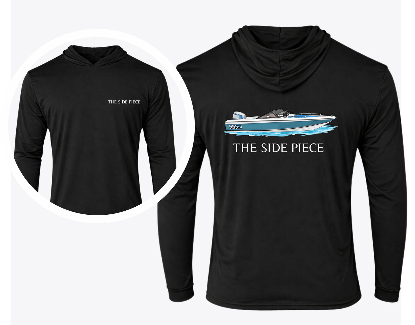 Custom  Boat UPF50+ Hoodie Sun Shirt