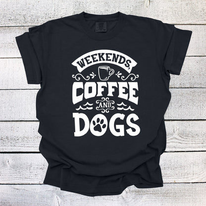 Weekends Coffee Dogs Shirt