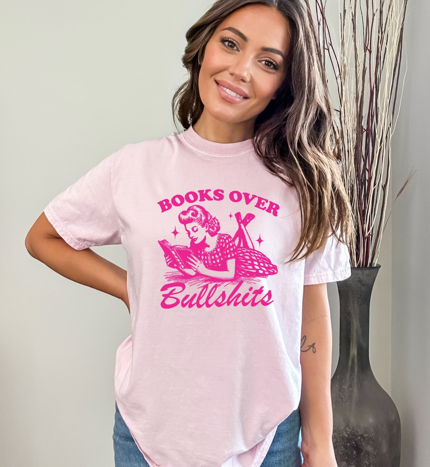 Books over Bullshits Shirt