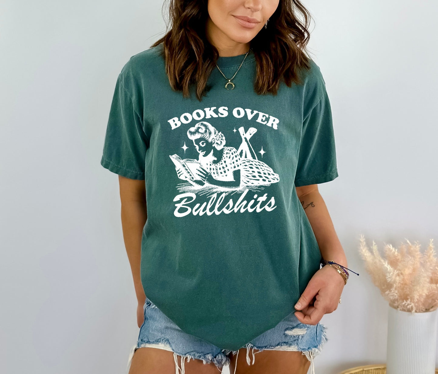 Books over Bullshits Shirt