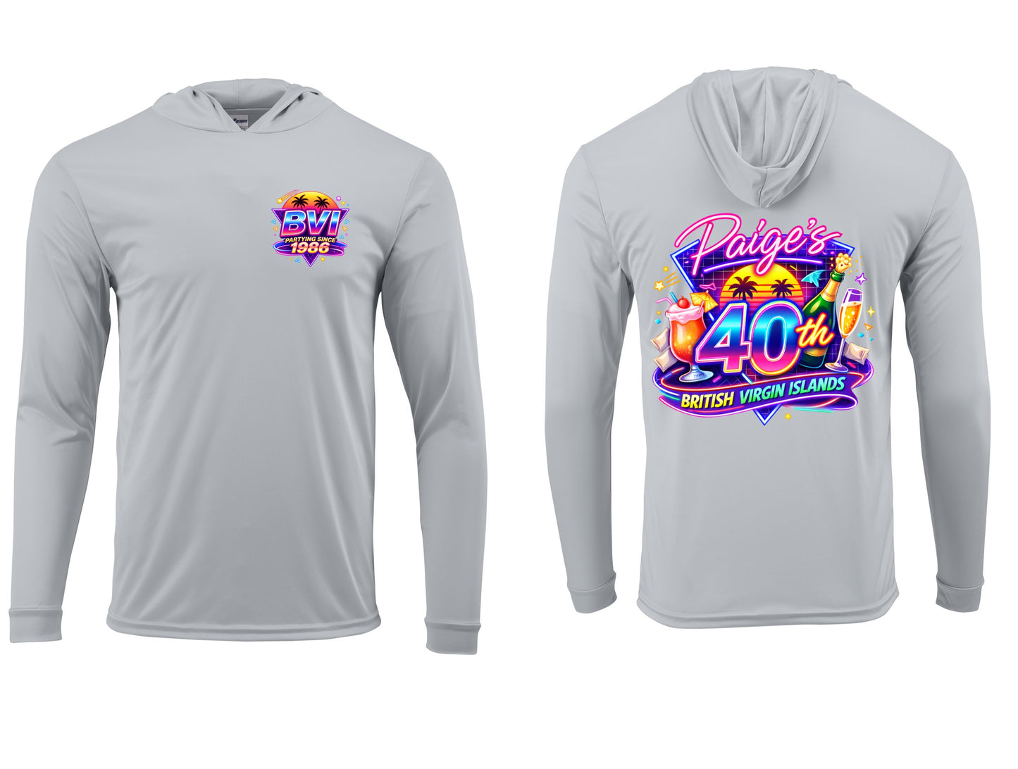 UPF 50+ Hoodie Sun Shirt