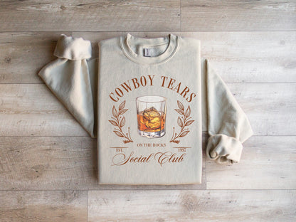 Cowboy Tears Whiskey Special Club Sweatshirt