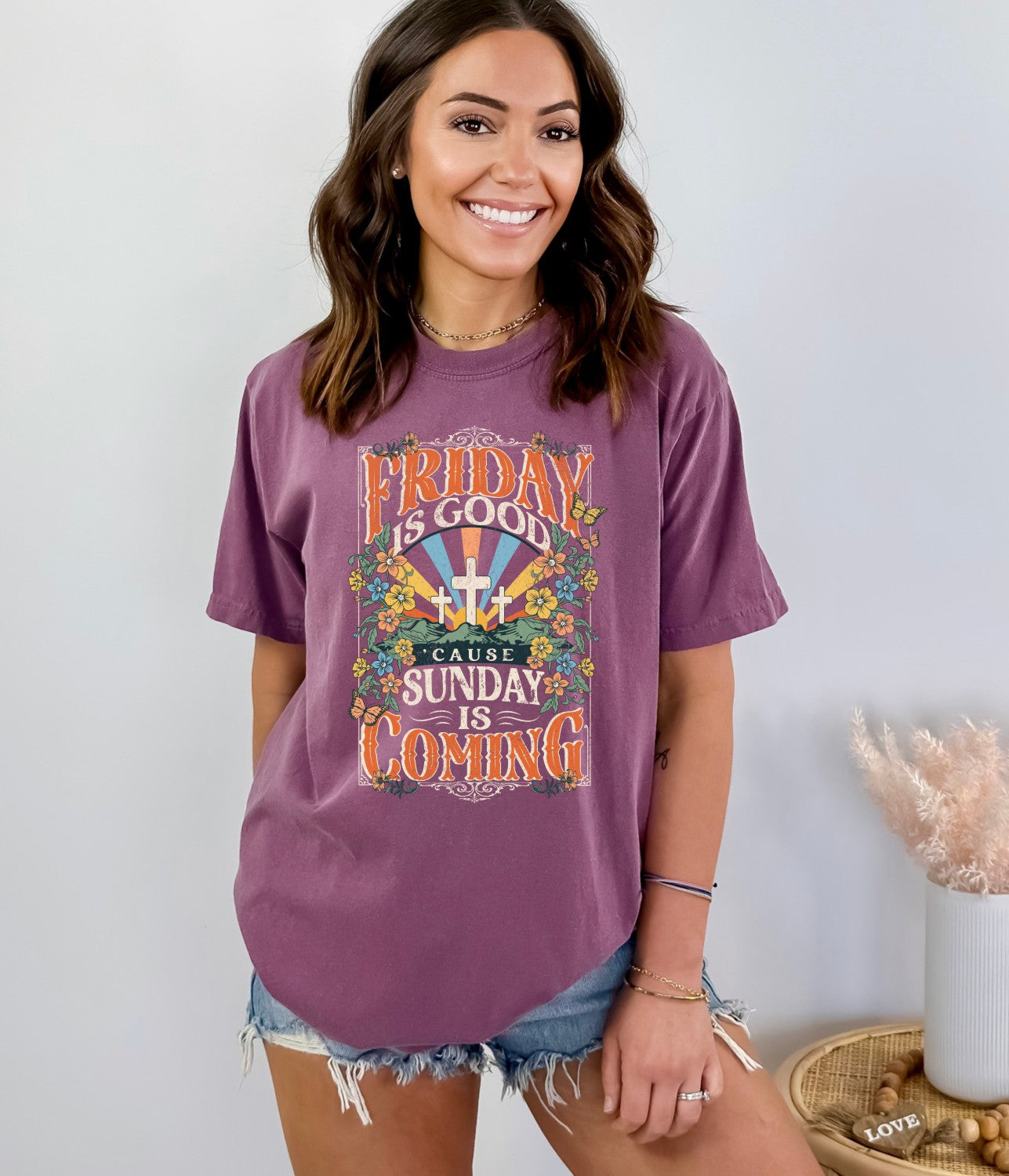 Friday is Good Cause Sunday is Coming Christian Easter Shirt