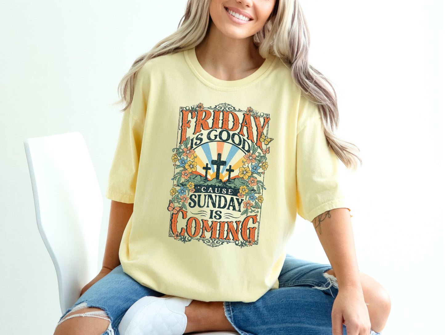 Friday is Good Cause Sunday is Coming Christian Easter Shirt