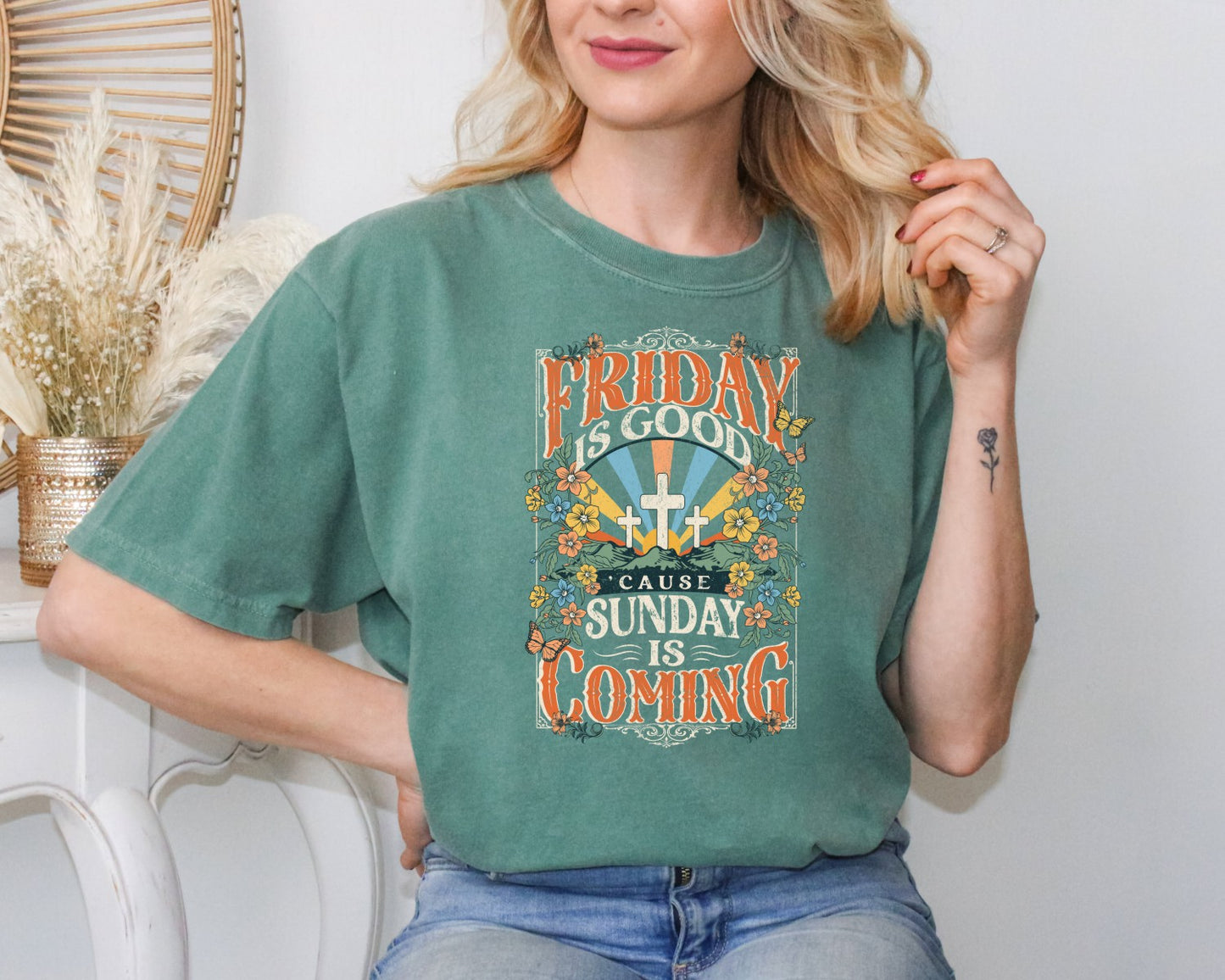 Friday is Good Cause Sunday is Coming Christian Easter Shirt