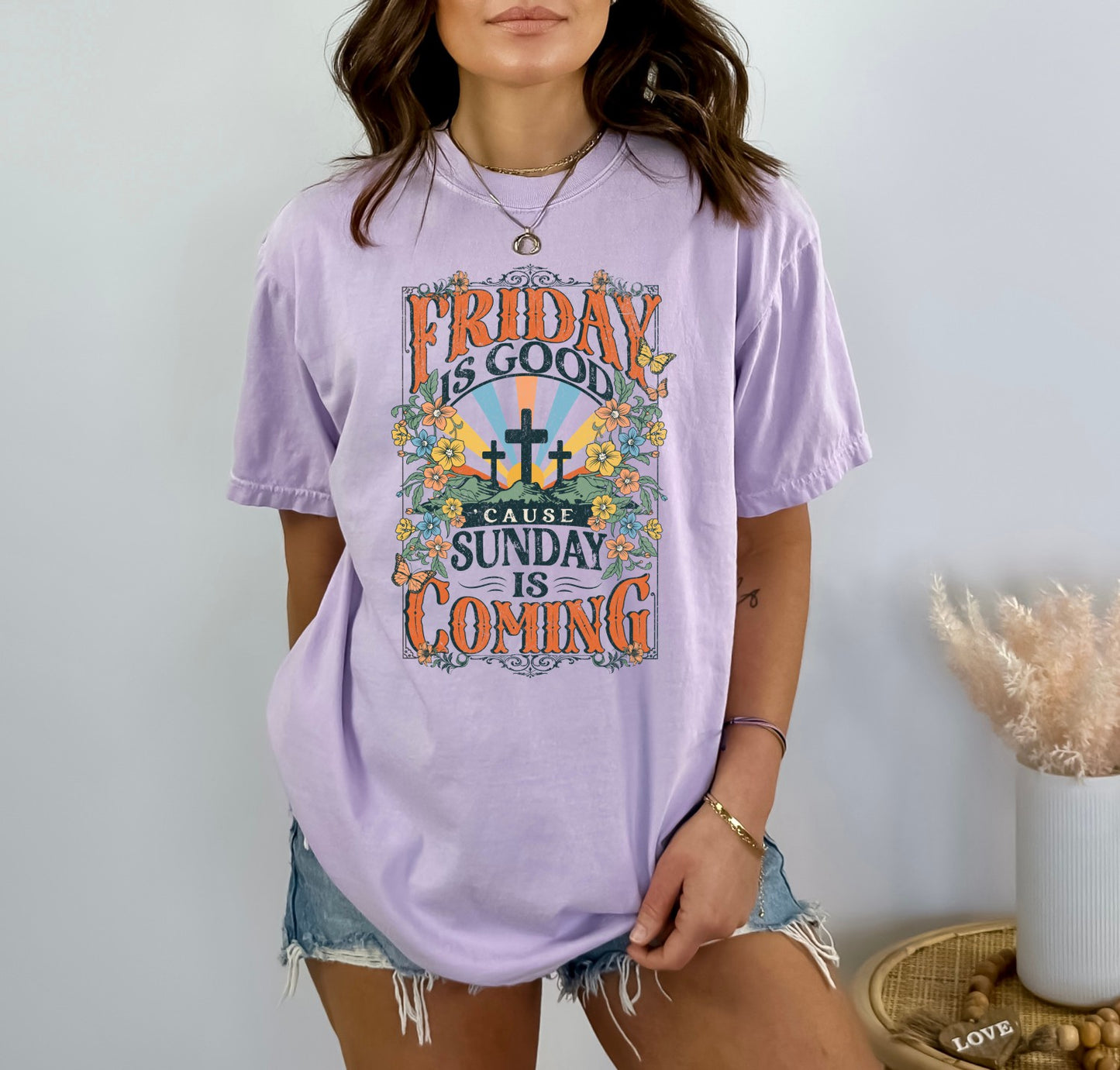 Friday is Good Cause Sunday is Coming Christian Easter Shirt