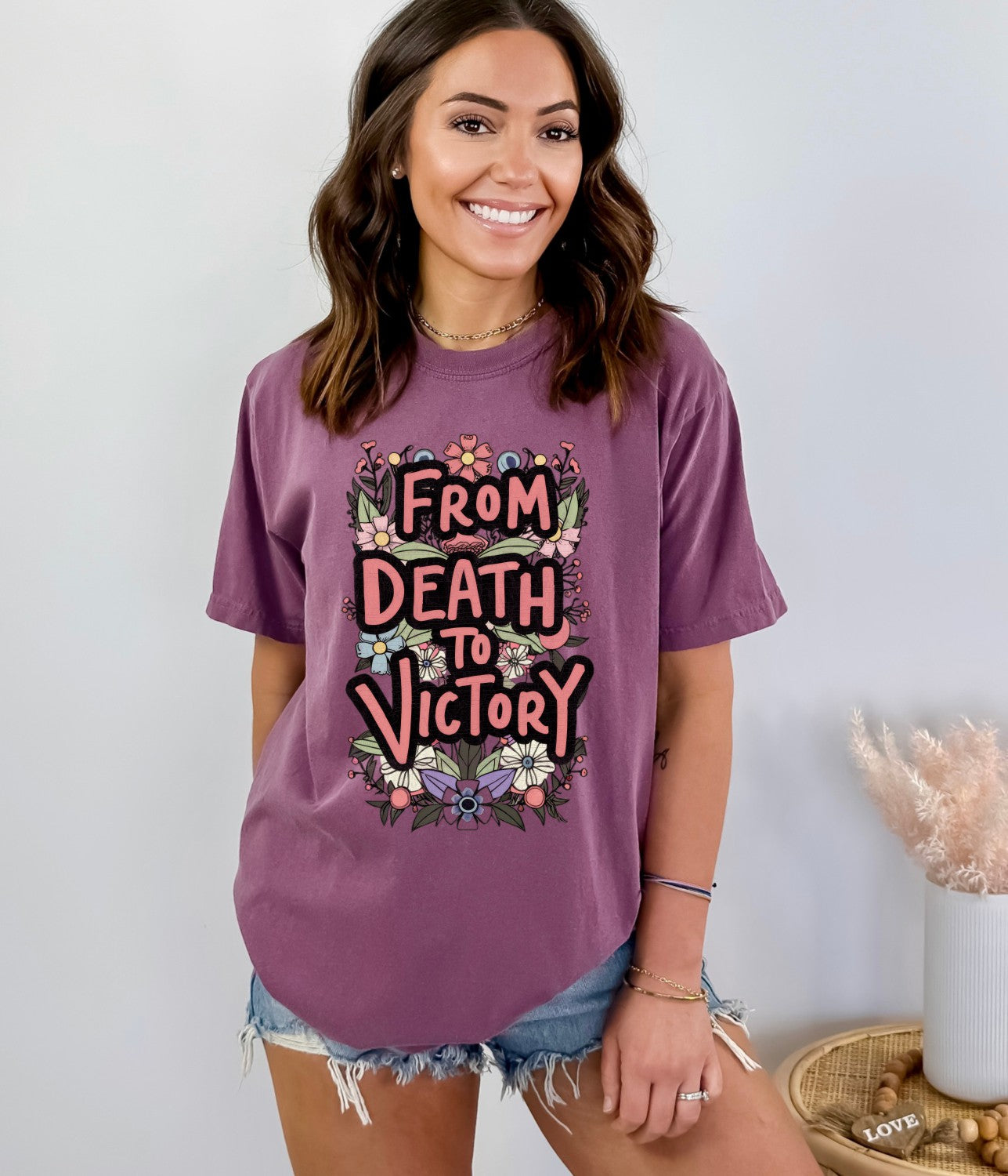 From Death to Victory Christian Easter Shirt