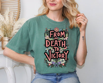 From Death to Victory Christian Easter Shirt