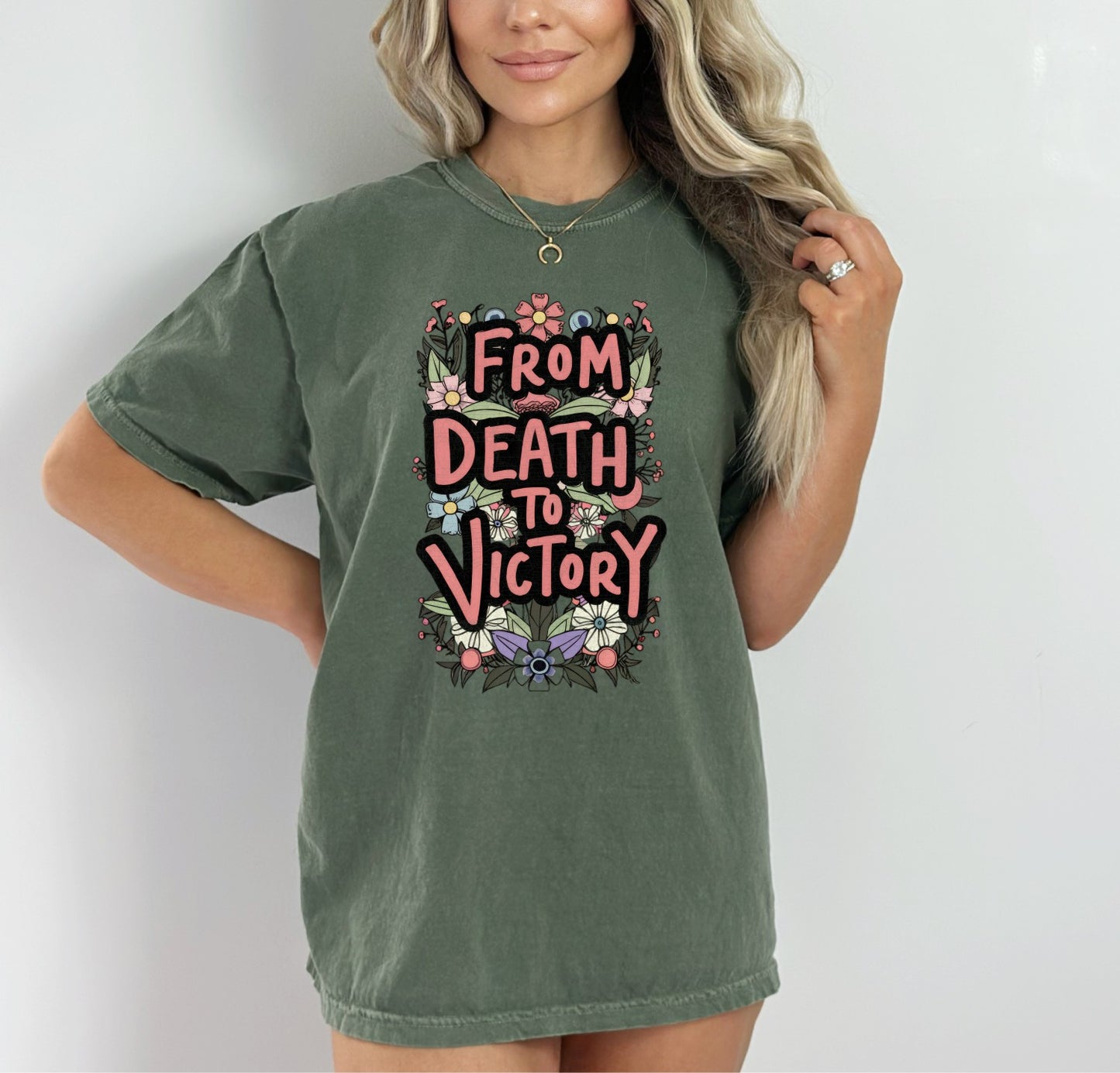 From Death to Victory Christian Easter Shirt