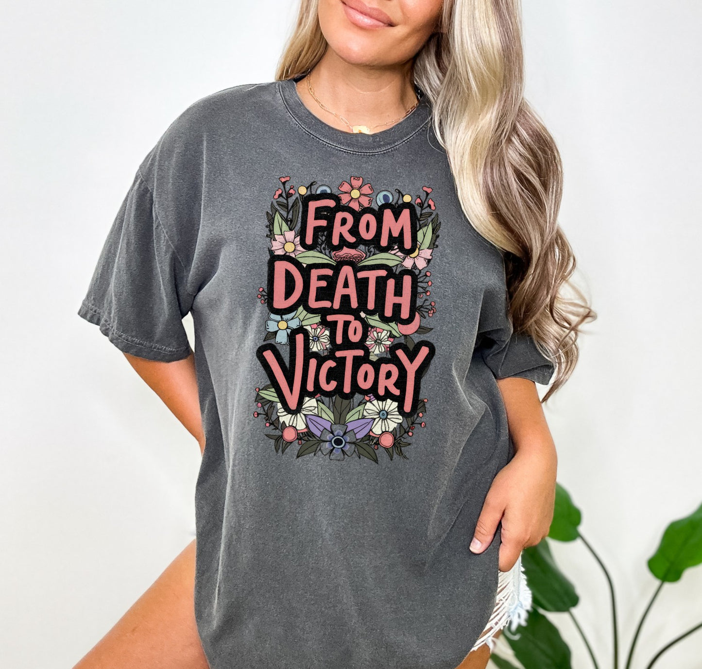 From Death to Victory Christian Easter Shirt