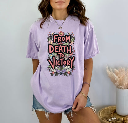 From Death to Victory Christian Easter Shirt