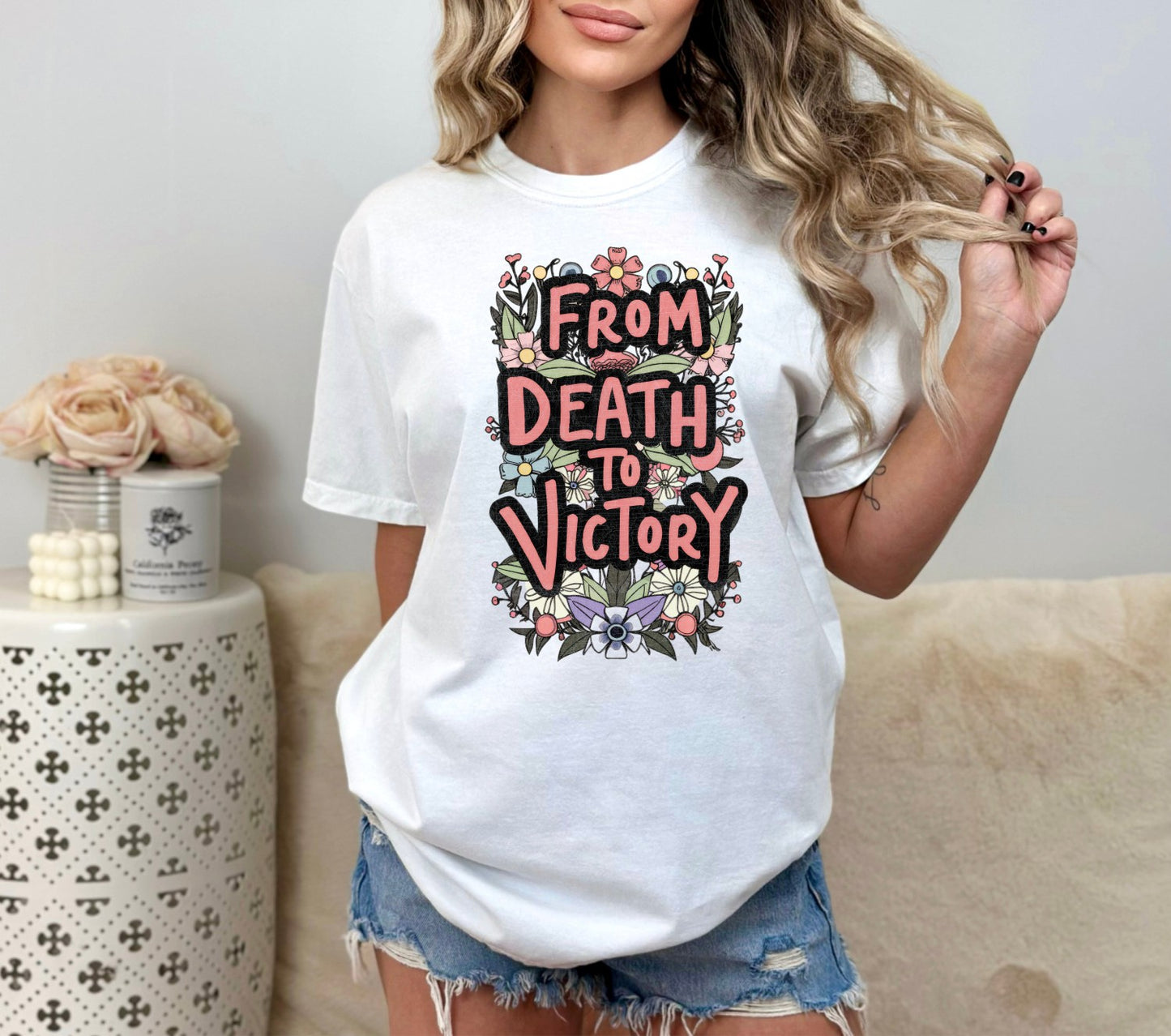 From Death to Victory Christian Easter Shirt