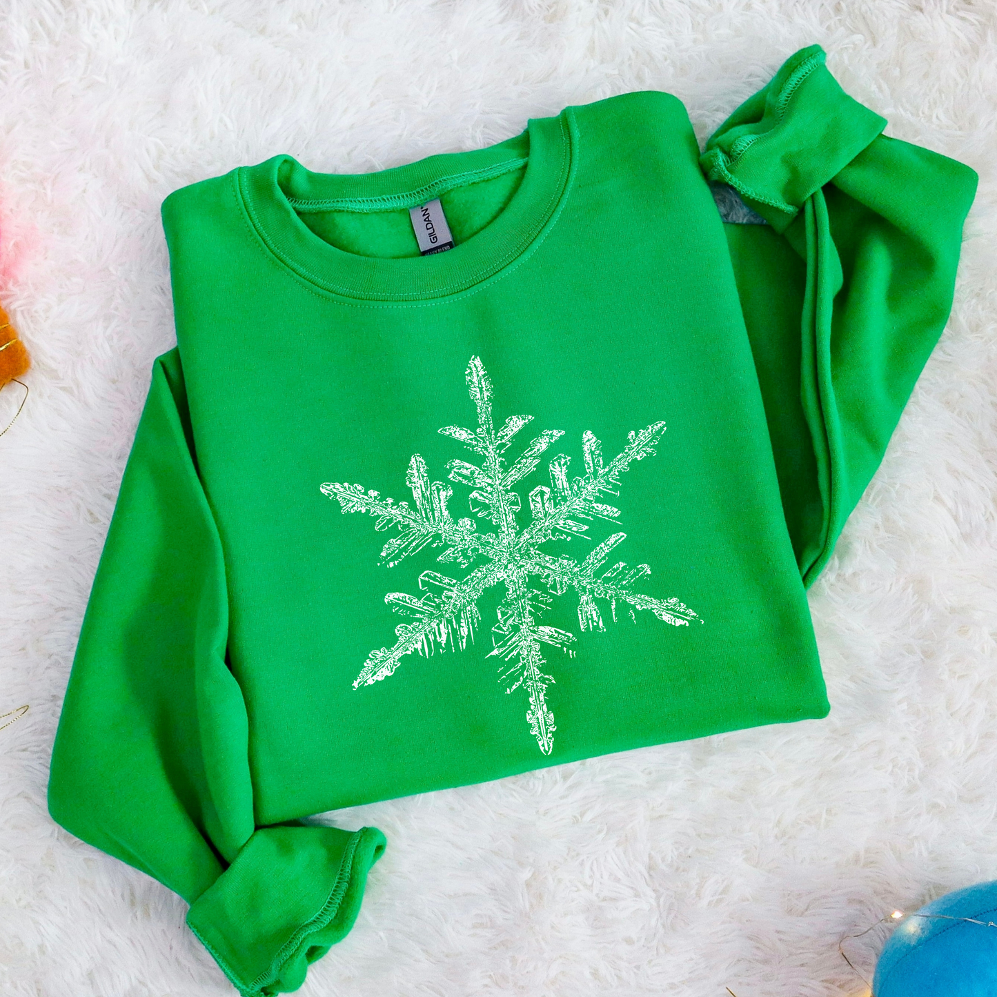 Winter Snowflake Holiday Sweatshirt