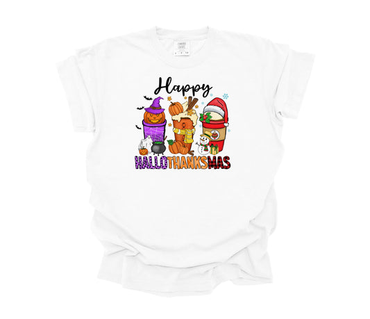 Happy HalloThanksMas Shirt