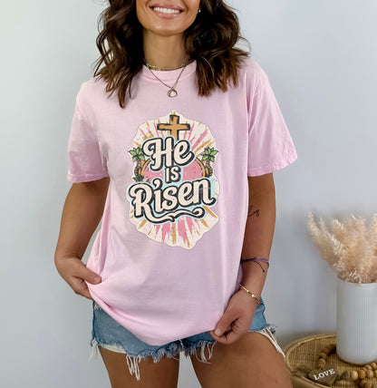 He Has Risen Christian Easter Shirt