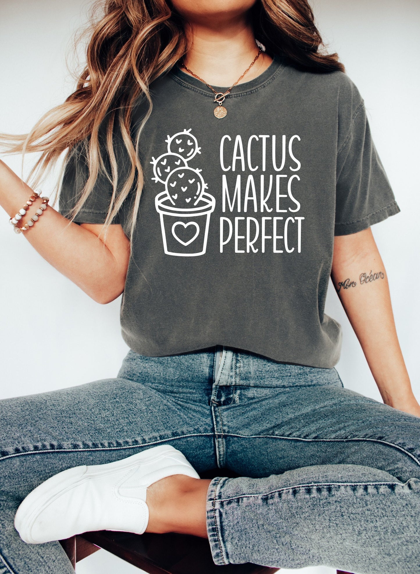 Garden Shirt Cactus Makes Perfect Shirt Gardeners Gift garden shirt funny Garden Shirt Women garden shirt for mom Plant Shirts Funny