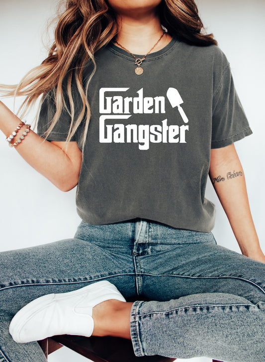 Gardener Tshirt Garden Gangster Shirt Gardening T-shirt Plant Lover Gift Plant Shirt Gardening Lover Shirt Women's Shirt Ladies Shirt