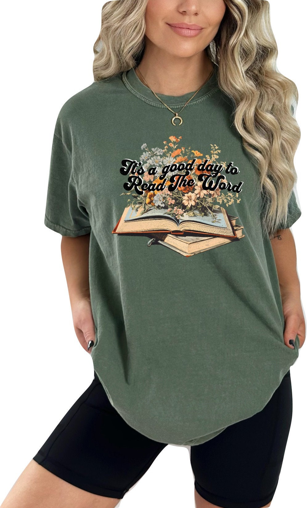 Christian Shirts Boho Christian Shirt Religious Tshirt Christian T Shirts Bible Verse Shirt It's a Good Day to Read the Word Shirt