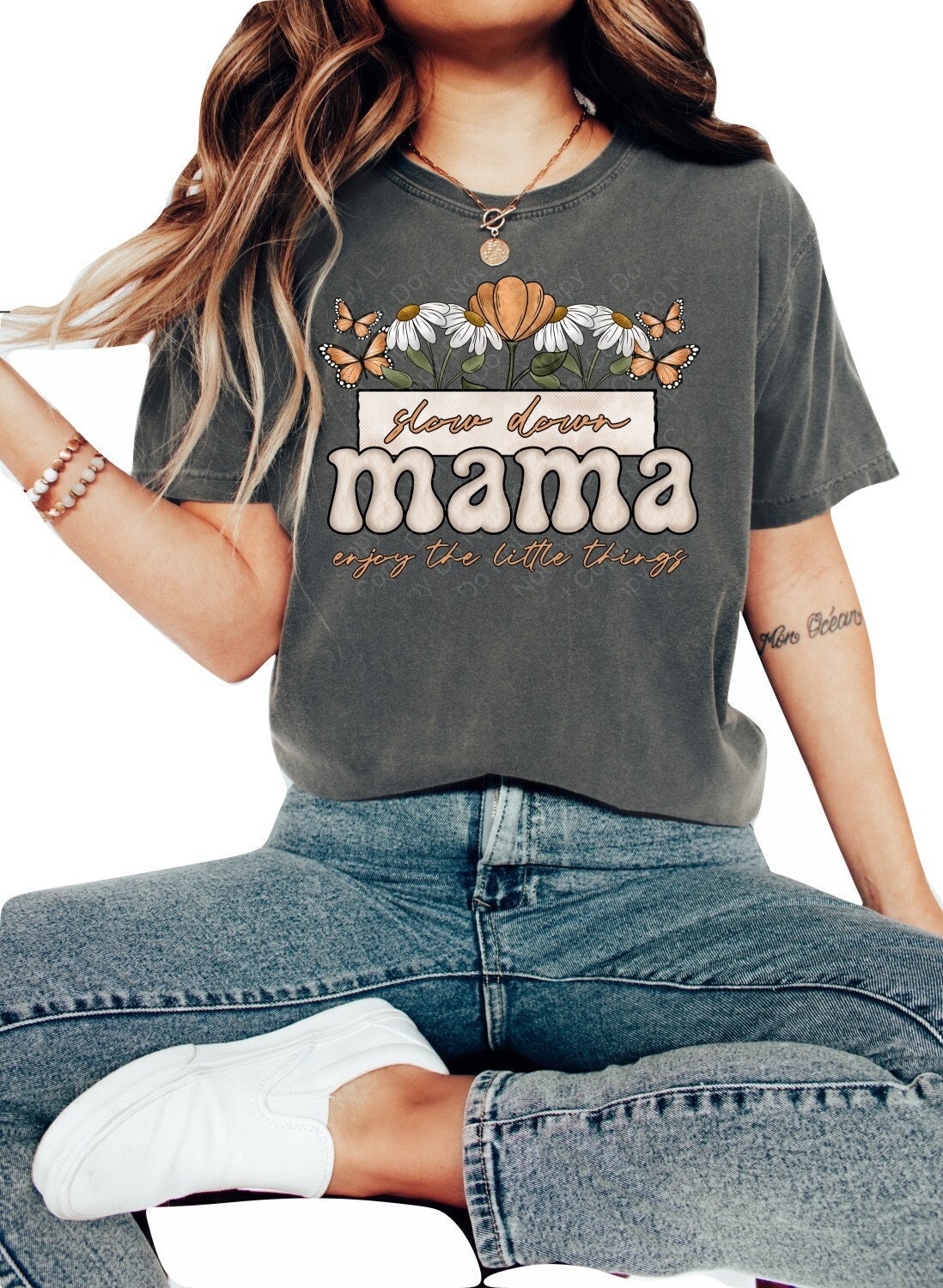 Mothers Day Shirt Mothers Day Gift Mom Shirt Mom Gift Mothers Day TShirt Mothers Day Top Mama Shirt Slow Down Mama Enjoy the Little Things