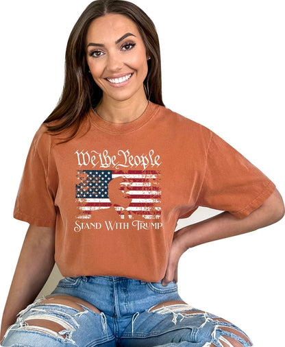 We the People Stand With Trump Shirt, Trump for President 2024 Shirt, Republican 2024, Trump 2024 Shirt, Trump Shirt, America Shirt