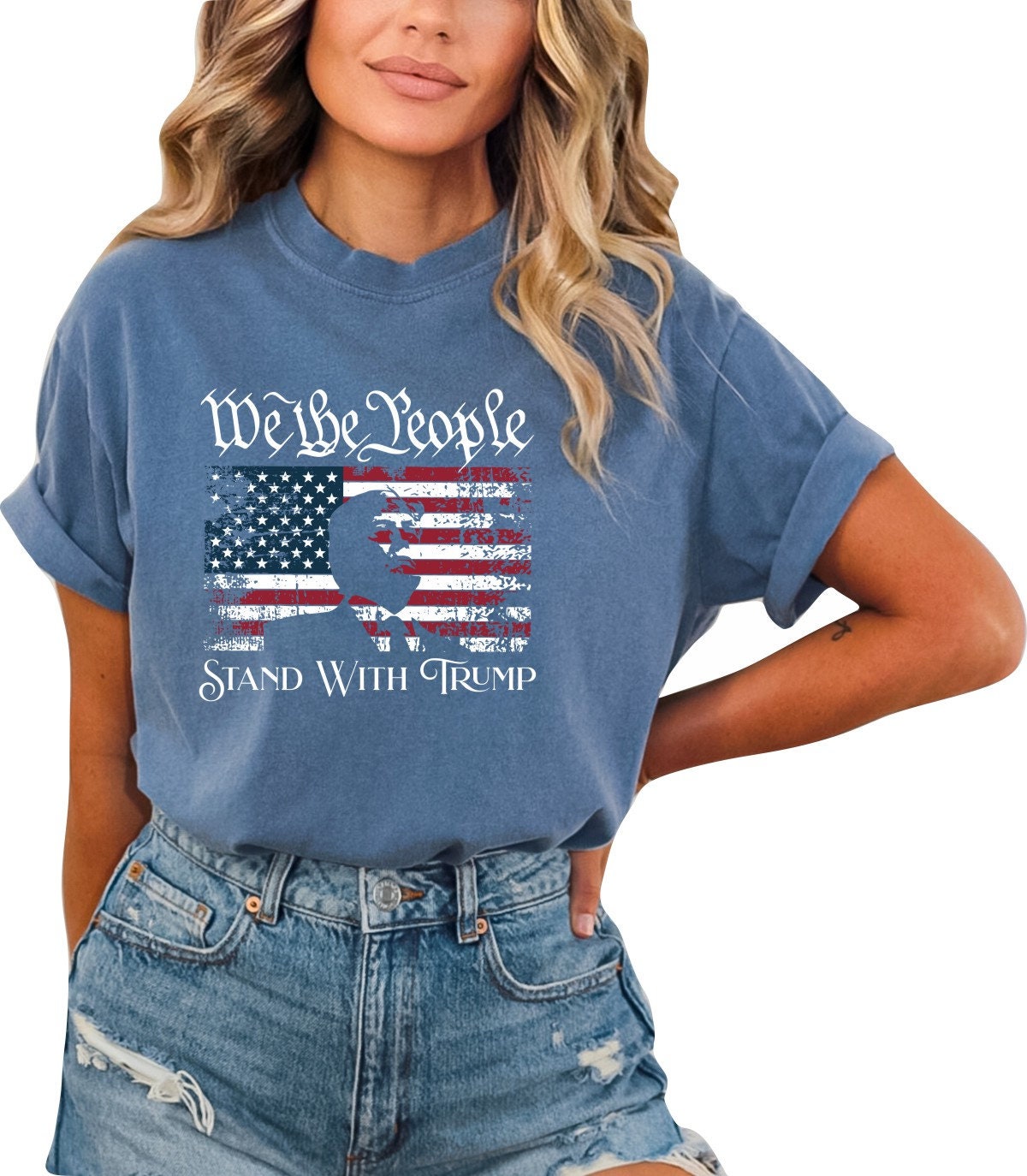 We the People Stand With Trump Shirt, Trump for President 2024 Shirt, Republican 2024, Trump 2024 Shirt, Trump Shirt, America Shirt