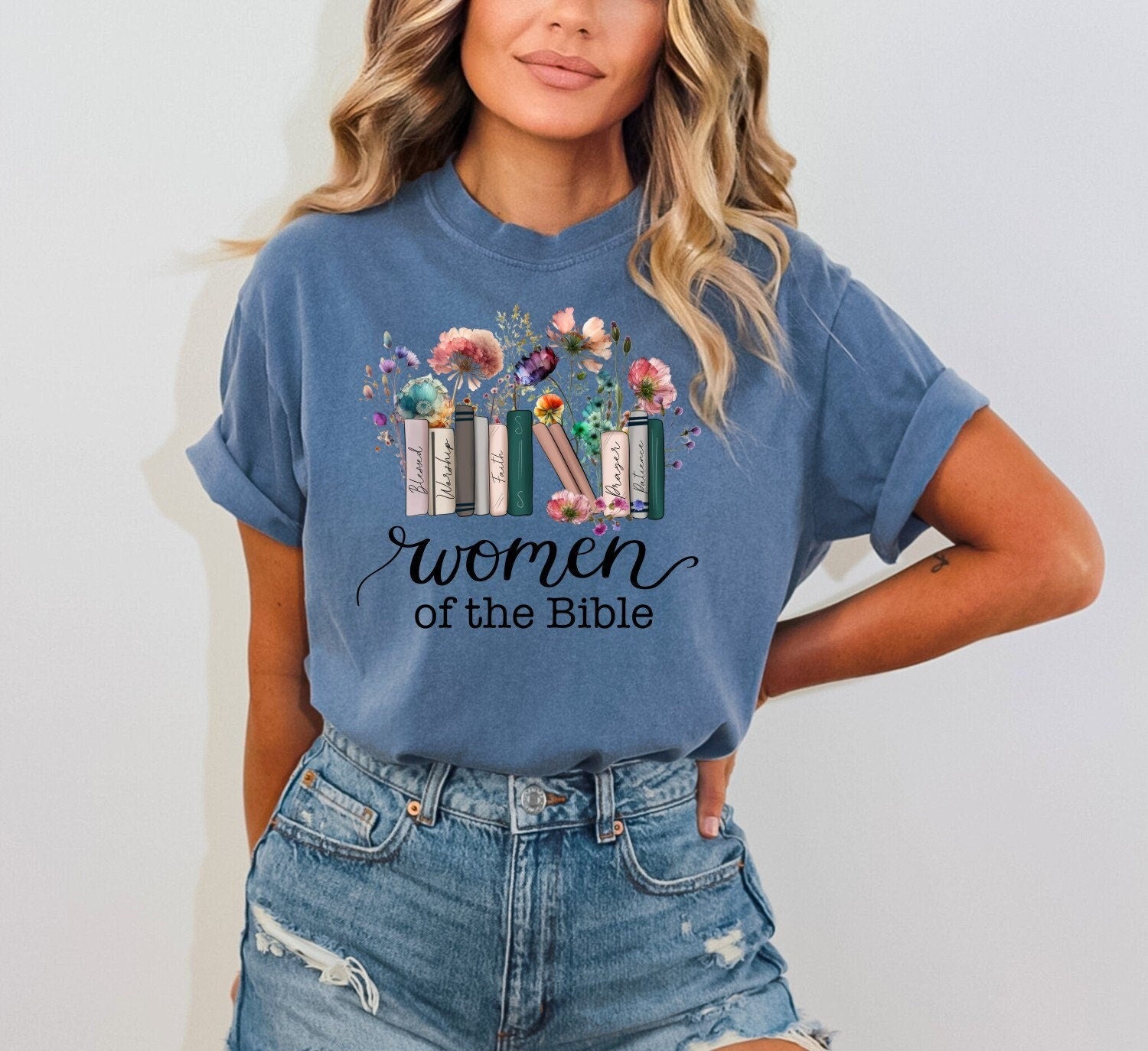 Christian Shirts Boho Christian Shirt Religious Tshirt Christian T Shirts Bible Verse Shirt Women of the Bible Shirt