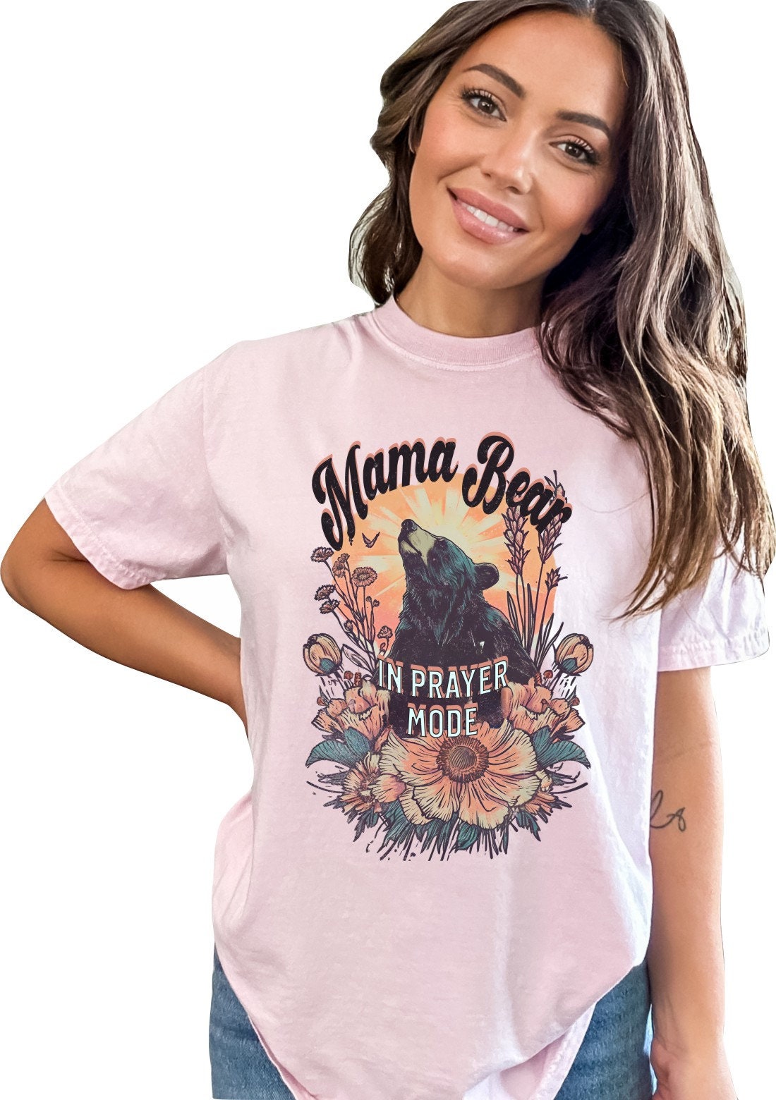 Mothers Day Shirt Christian Mother's Day Shirt Mothers Day TShirt Religious Mothers Day Gift Shirt In Prayer Mode Shirt