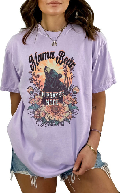 Mothers Day Shirt Christian Mother's Day Shirt Mothers Day TShirt Religious Mothers Day Gift Shirt In Prayer Mode Shirt