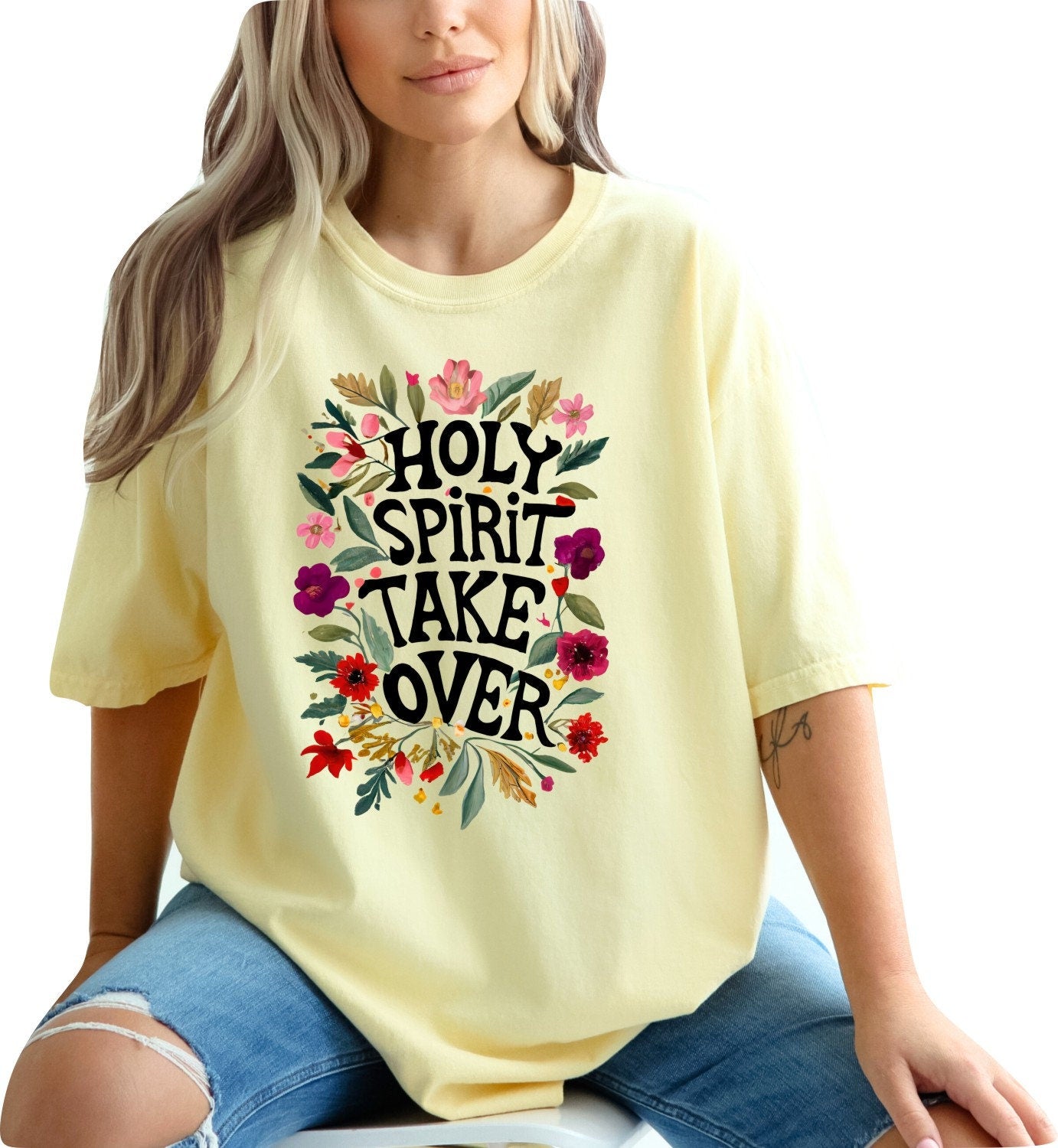 Mothers Day Shirt Christian Mother's Day Shirt Mothers Day TShirt Religious Mothers Day Gift Shirt Holy Spirit Takeover Shirt