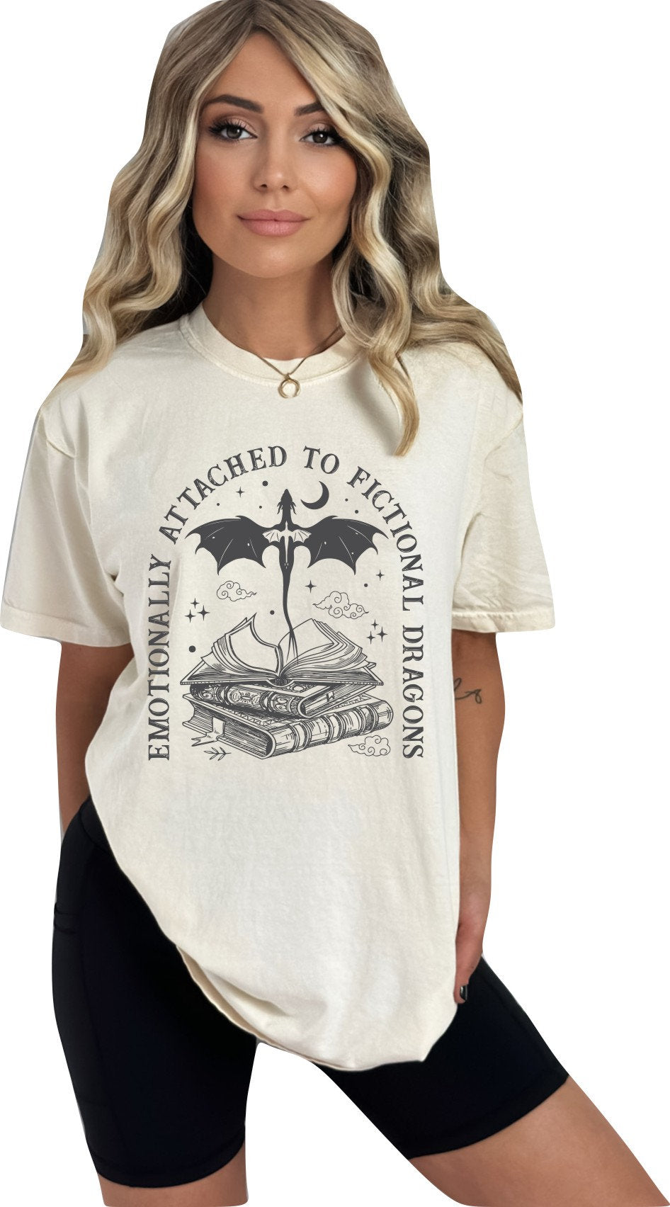 Book Shirt Emotionally Attached to Fictional Dragons TShirt Book Lover Shirt Book TShirt women Reading Shirts Book Club Shirt Comfort Colors