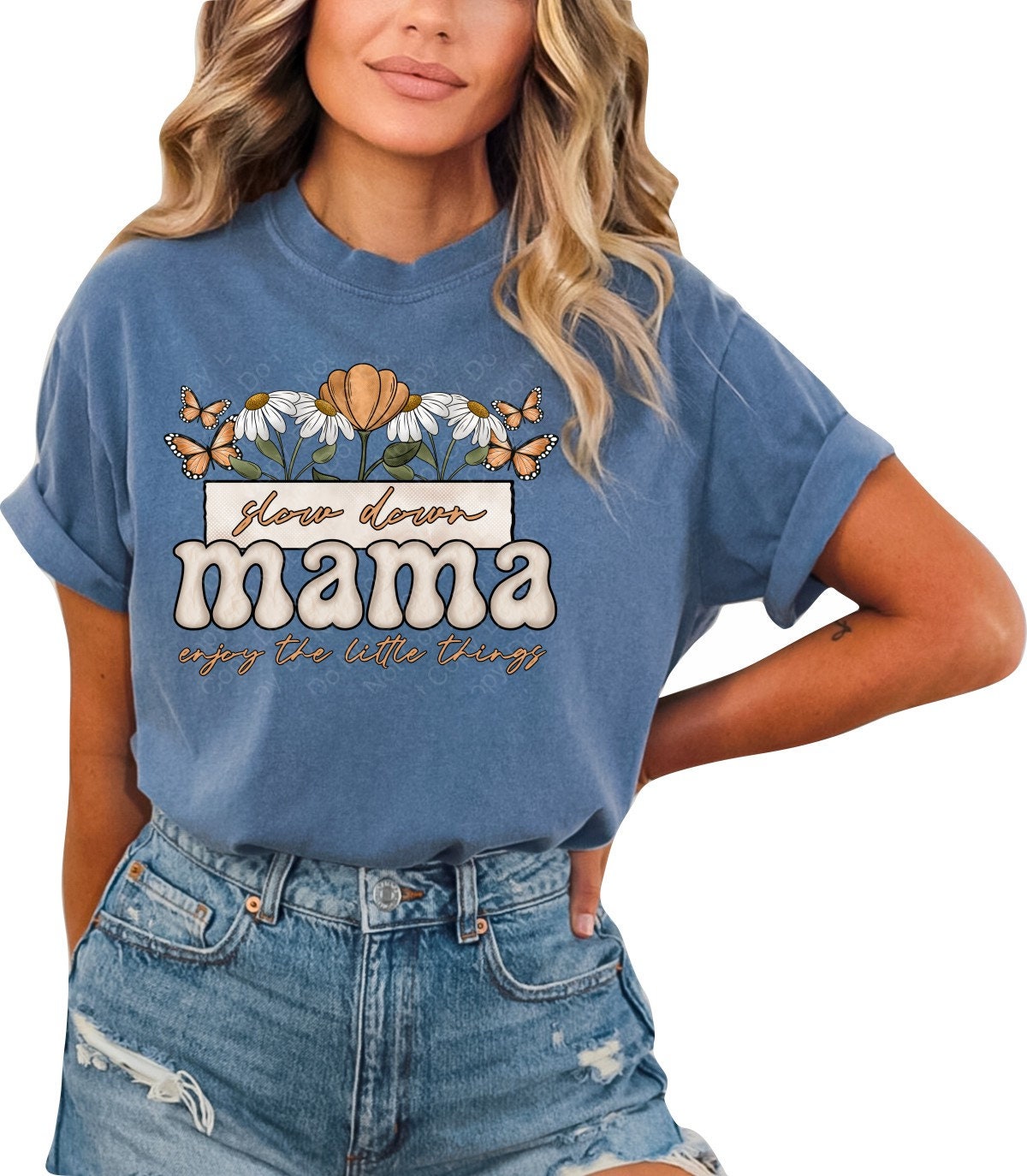 Mothers Day Shirt Mothers Day Gift Mom Shirt Mom Gift Mothers Day TShirt Mothers Day Top Mama Shirt Slow Down Mama Enjoy the Little Things