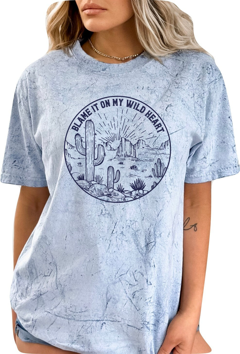 Blame it on My Wild Heart T-Shirt Travel Shirt Adventure Shirt Hiking Shirt Desert T-Shirt Camping Shirt Explorer Shirt Mountain Lover Shirt