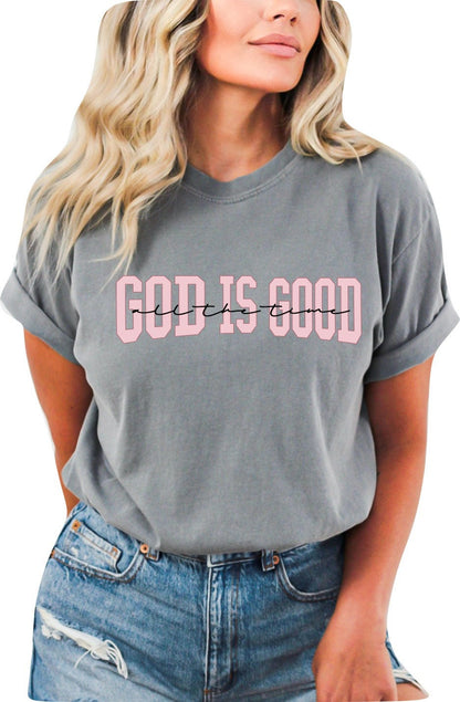 Christian Shirts Religious Tshirt Christian T Shirts Boho Christian Shirt Bible Verse Shirt God is Good all the Time Christian Shirt