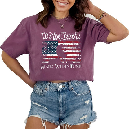 We the People Stand With Trump Shirt, Trump for President 2024 Shirt, Republican 2024, Trump 2024 Shirt, Trump Shirt, America Shirt