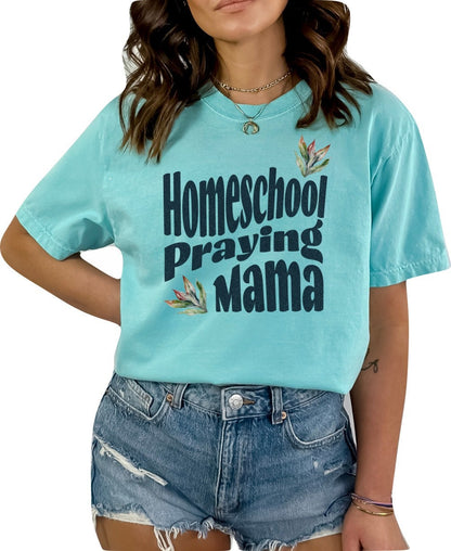 Mothers Day Shirt Christian Mother's Day Shirt Mothers Day TShirt Religious Mothers Day Gift Shirt Homeschool Praying Mama Shirt