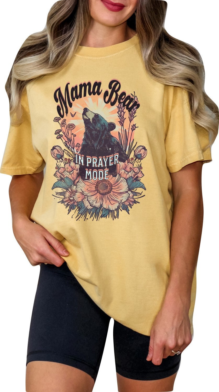 Mothers Day Shirt Christian Mother's Day Shirt Mothers Day TShirt Religious Mothers Day Gift Shirt In Prayer Mode Shirt